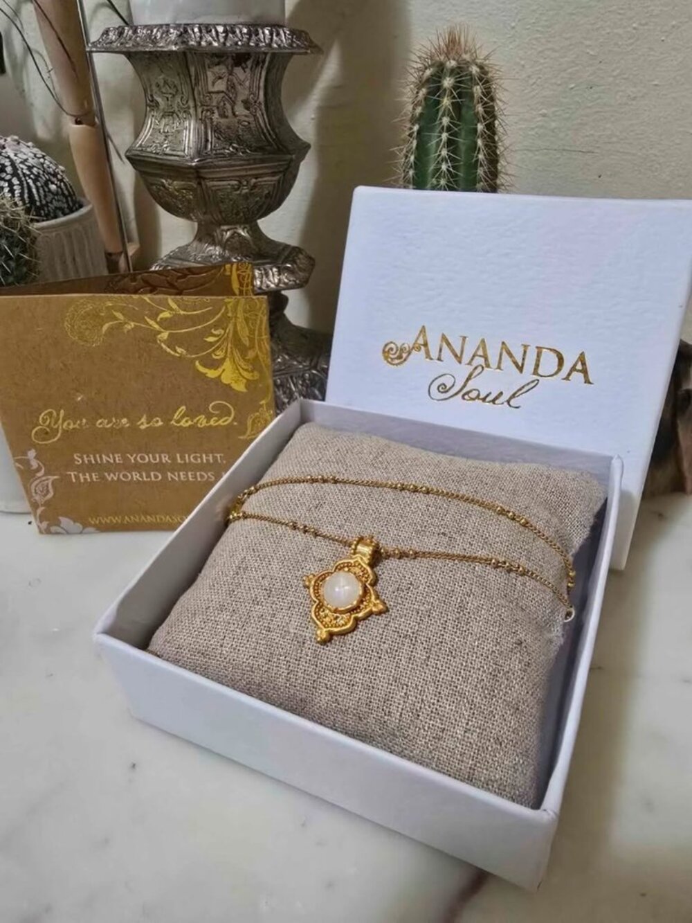 Ananda Soul Into the Light Necklace